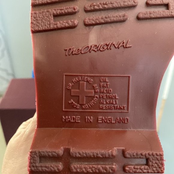 ❗️SOLD❗️Dr Martens 1461 Mono Oxblood Patent Leather Size 6 - Picture 8 of 10